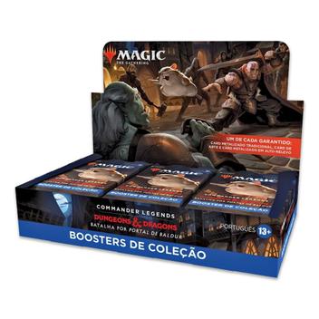 Magic The Gathering - Boosters de Draft Commander Legends Batalha por  Portal de Baldur (PT) - Wizard - Wizards - Jogos de Mágica - Magazine Luiza
