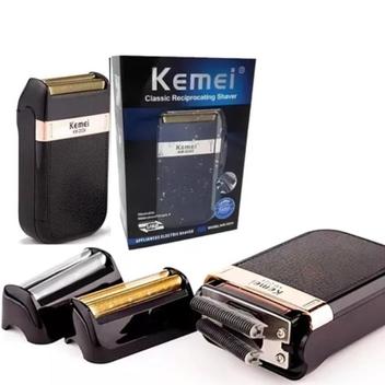 Shaver Kemei 2024 Profissional Bivolt - Lippin - Aparador de Pelos ...