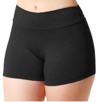 Short feminino roupas femininas leggings suplex curto liso
