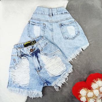 Shorts jeans cos alto destroyed sales