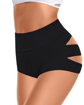 Shorts Feminino Active Queens - Cintura Alta Com Controle