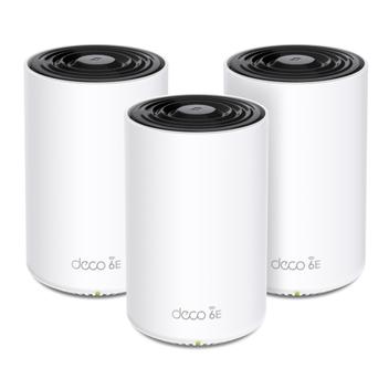 Sistema WiFi Mesh TP-Link Deco AXE4900 Tri-Band WiFi 6E, pacote