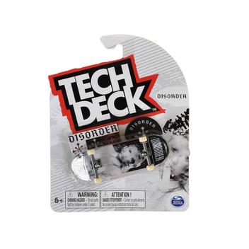 Kit Skate De Dedo Tech Deck Disorder - Preto