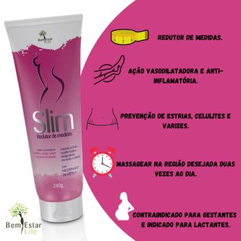 SLIM Redutor de Medidas - Bem Estar Life - Redutor de Medidas - Magazine  Luiza