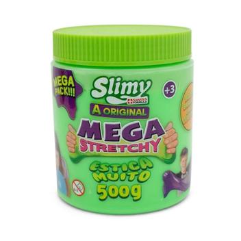 Slimy Mega Elastic 150g - Massa Da Gioco Elastica Originale Svizzera Per Bambini Dai 3 Anni, Colore Verde