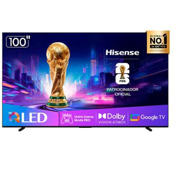 Tv.com 100 Polegadas Smart TV Hisense 4K UHD HI-QLED 100