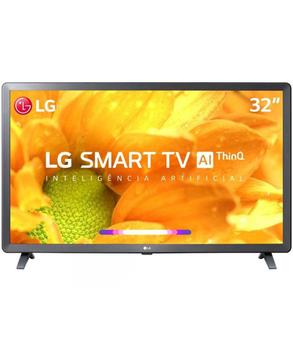 Smart TV LED 32" LG HD ThinQ AI TV HDR webOS Wi-Fi 2 HDMI 1 USB Alexa ...