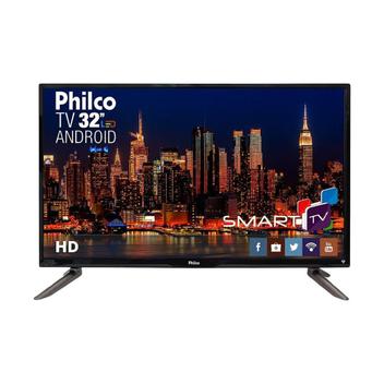 Smart TV Led 32 Philco HD 3 HDMI 2 USB Wi-Fi Ph32c10dsgwa - Tv Led ...