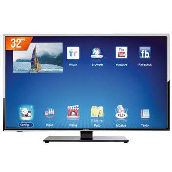 Smart TV LED Tela 32 HD Toshiba L2800 2 HDMI 1 USB Wi-Fi Integrado  Conversor Digital - Semp Toshiba - Smart TV - Magazine Luiza