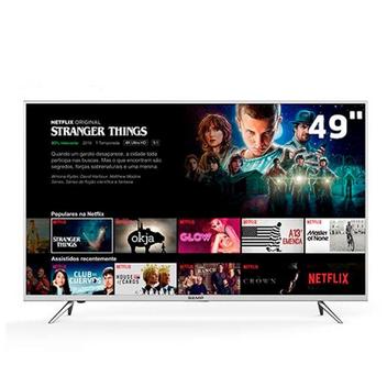 Smart TV LED Semp TCL 49 Polegadas TCL com Conversor Digital USB 3 HDMI ...
