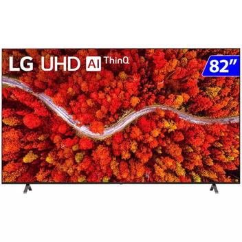 Smart TV LG LED 82 Polegadas 4K Wi-Fi ThinQ webOS Google Assistente ...
