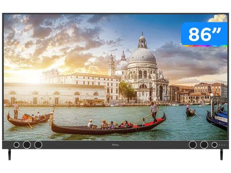 Smart TV UHD D-LED 86” PTV86P50AGSG Android - Wi-Fi Bluetooth HDR 4 ...
