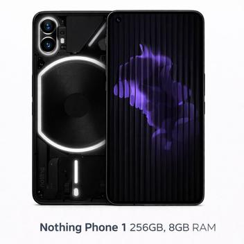 Smartphone Celular Nothing Phone 1 256GB, 8GB RAM, 5G, Tela 6,55