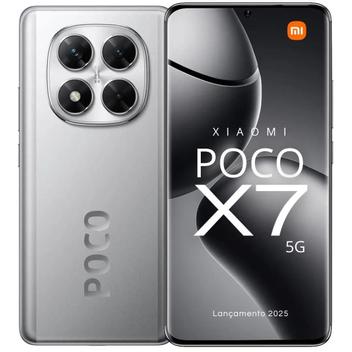 Xiaomi Poco X7 5g 256gb Prata - Dual Chip