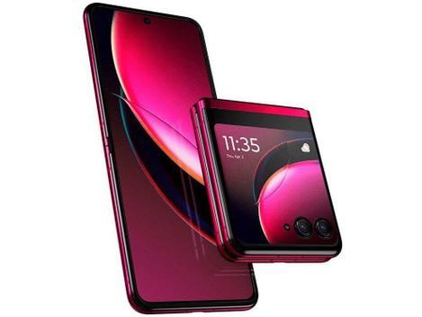 Smartphone Motorola Razr 40 Ultra 256GB Magenta 5G Snapdragon Octa