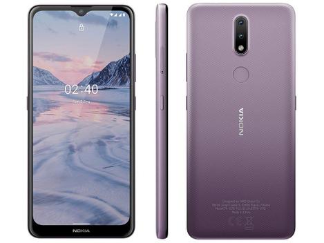 Nokia 2.4 Nk015 64gb Roxo - Dual Chip