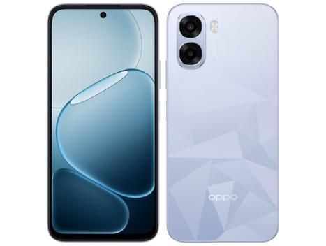 Oferta kto - Smartphone OPPO A6k 256GB 4GB RAM+8GB RAM Boost Azul Cristal 6,75" Câmera Dupla 50MP + Selfie 5MP - Magazine Luiza