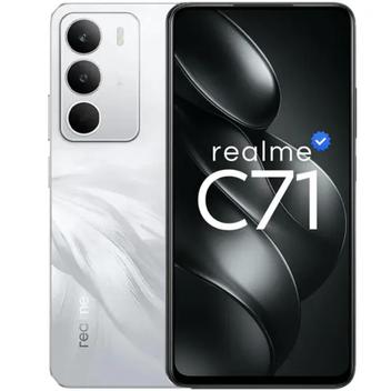 Smartphone Realme C71 4G - 8+256GB, écran 6,67", 50MP - Cygne Blanc - Neuf Sous Blister