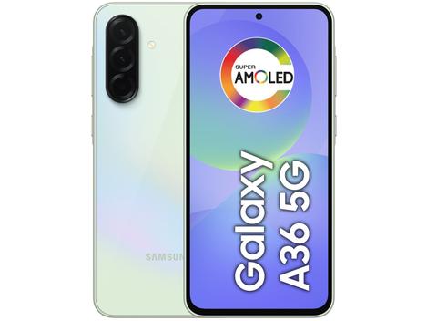 Smartphone Samsung Galaxy A36 128GB 5G 6GB RAM Verde 6,7" Câm. Tripla + 12MP - Galaxy A36 - Magazine Cacadoresdepromo