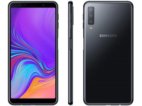 Galaxy ギャラクシー A7 SM-A750C 64GB ブラック Smartphone Samsung Galaxy A7 64GB Preto 4G - Octa-Core 4GB RAM 6