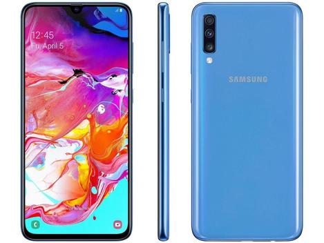 Galaxy A70 Triple スロット128GB/6GB訳あり Smartphone Samsung Galaxy A70 128GB Azul 4G - 6GB RAM Tela 6,7