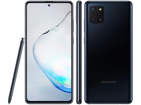 Smartphone Samsung Galaxy Note 10 Lite 128GB Preto Octa-Core 6GB
