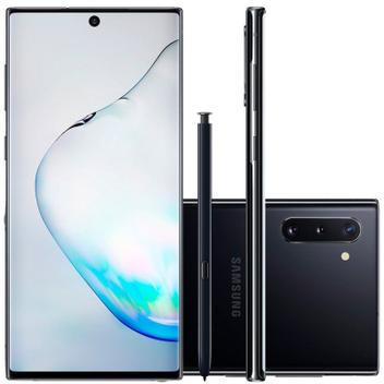 Smartphone Samsung Galaxy Note 10 256GB Prata 4G - 8GB RAM 6,3” Câm. Tripla  + Câm. Selfie 10MP - Galaxy Note 10 - Magazine Luiza