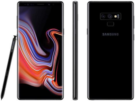 Smartphone Samsung Galaxy Note 9 128GB Preto 4G - 6GB RAM Tela 6,4