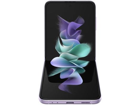 Smartphone Samsung Galaxy Z Flip3 128GB Violeta 5G - 8GB RAM Tela