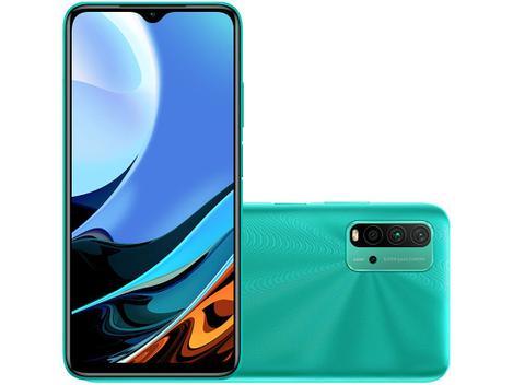 Smartphone Xiaomi Redmi 9T 128GB Verde 4G+ - 4GB RAM 6,53