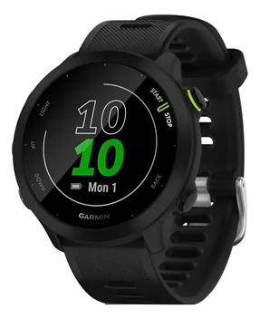 Forerunner Monitor Smartwatch Monitor Cardíaco Garmin Forerunner 55 Preto - Pulseira de ...