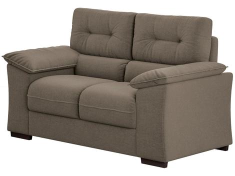 Sofá 2 Lugares Suede Decore Cascaya Linoforte - Sofá 2 Lugares