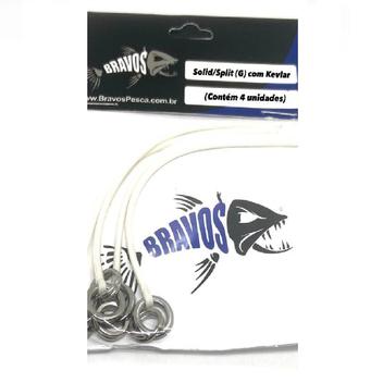 Solid Kevlar Solid Split G com Kevlar Branco - com 04 un. - Bravos - Bowl - Magazine ...
