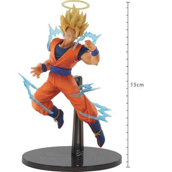 Goku Dragon ball Z 15cm figura super saiyan Colecionavel