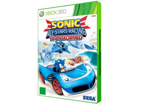 Jogo Sonic All Stars Racing Transformed - Xbox One / Xbox 360 - SEGA - Jogos  de Corrida e Voo - Magazine Luiza