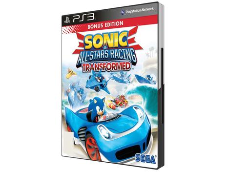 Jogo PS3 Sonic All Stars Racing Transformed Lacrado - Black Games