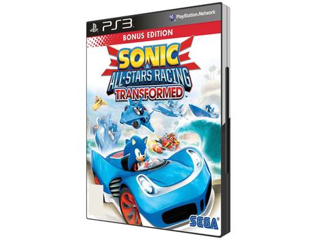 Jogo Sonic e All-Stars Racing Transformed - PS3