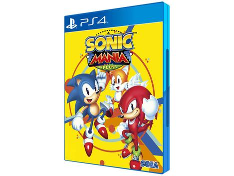 Sonic Mania Plus - PS4 - ShopB - 14 anos!