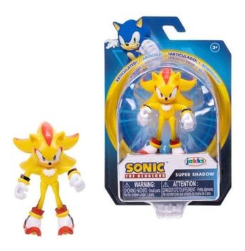 Boneco Sonic The Hedgenog Super Sonic Articulado - Candide - Bonecos -  Magazine Luiza