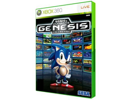 Sonic Ultimate Genesis Collection - Xbox 360 - Sega - Brinquedos e Games FL  Shop