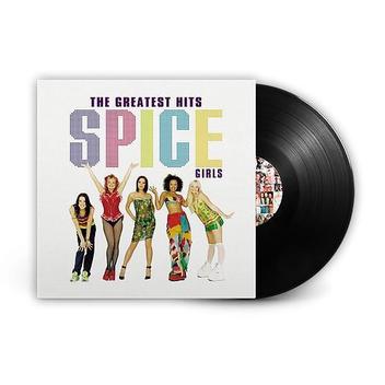 Spice Girls - The Greatest Hits LP Preto UK Vinil - misturapop