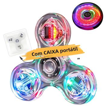 Spinner Fidget Led Brilha no Escuro - Alivio do Estresse - Brinquedo ...
