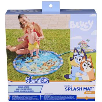 Splash Mat SwimWays Bluey Kids Splash Pad e brinquedos ao ar livre
