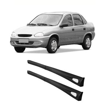 Spoiler Lateral Corsa Classic 4 Portas Preto Bi-Partido - Inovway ...