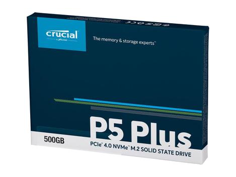 SSD 500GB Crucial P5 Plus M.2 2280 PCI-Express 4.0 x4 NVMe 3D NAND