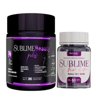 Sublime Beauty Plus Colágeno 300g + Vitamina Capilar - Bio Vitalis ...