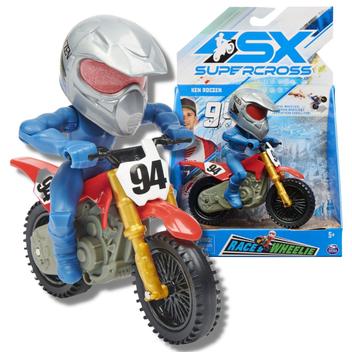 Super Cross - Ken Roczen 94 - Boneco e Moto de Fricção Sunny