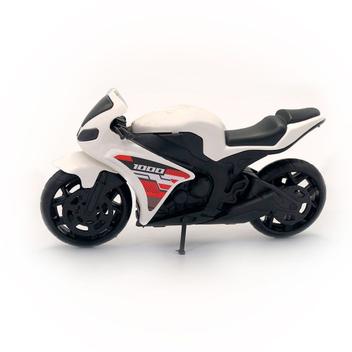 Kit 4 Moto Esportiva de Brinquedo 19cm Super Moto 1000 Brinquedo