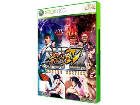 Jogos originais de XBOX 360 Street Fighter, Resident Evil, Forza