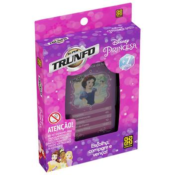 Jogo Carta Super Trunfo Princesas Disney Baralho Menina Grow - Deck de  Cartas - Magazine Luiza